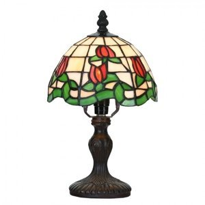 Stolní lampa Tiffany Eloide – 18x32 cm