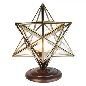 Stolní lampa ve tvaru hvězdy Star – 31x31x36 cm