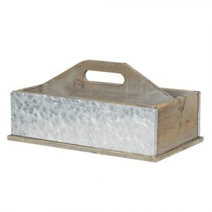 Dřevěný dekorační box – 28x13x18 cm