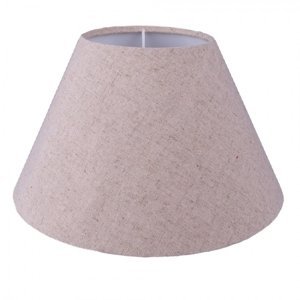 Béžové bavlněné stínidlo na stolní lampu Liam – 26x15 cm