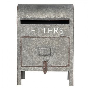 Dekorační poštovní schránka na nožičkách Letters – 28x16x40 cm