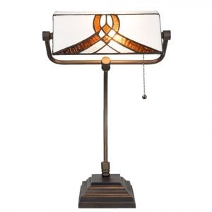 Stolní lampa Tiffany Vesna – 31x30x52 cm