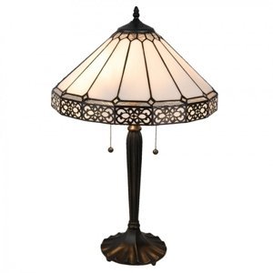 Stolní lampa Tiffany Gideon – 41x62 cm