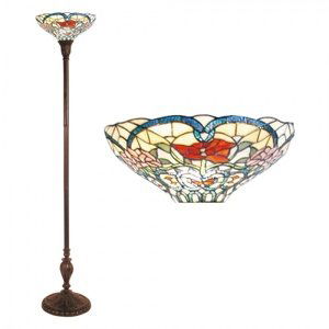 Stojací lampa Tiffany – 35x180 cm