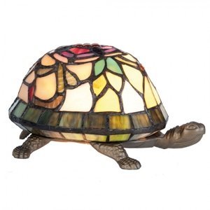 Stolní lampa Tiffany Tortoise – 22x15x13 cm