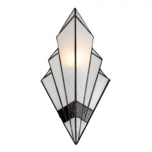 Nástěnná lampa Tiffany Trinagl – 23x13x43 cm