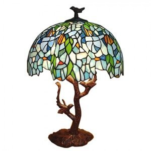 Stolní Tiffany lampa Mathijs – 42x49 cm