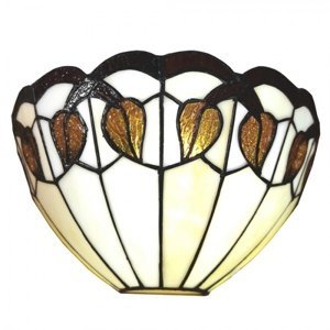 Nástěnná Tiffany lampa Rien- 31*15*21 cm – 31x15x21 cm