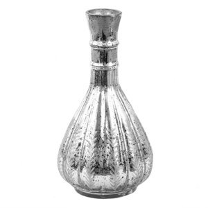 Dekorativní váza Stříbrná 13*25 cm – 13x25 cm