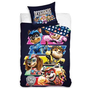 Bavlněné povlečení PAW PATROL 140x200cm Bavlněné povlečení PAW PATROL 140x200cm - 140x200 cm - 1x polštář 1x přikrývka