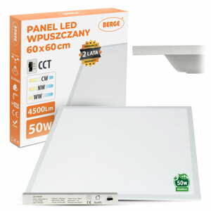 LED panel 60x60 50W CCT zapuštěný