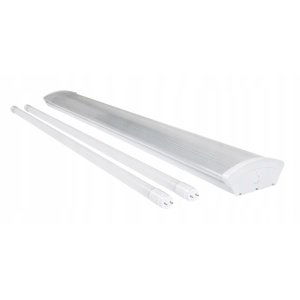 LED trubicové svítidlo T8 PRISMATIC - 2x120cm trubice  - studená bílá