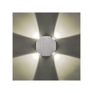 Svítidlo Kinkiet ORA LED - 230V - 4x1W - stříbrné