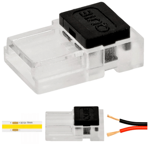 Click konektor pro 8mm LED pásek - kabel