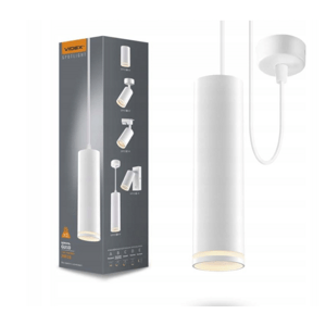 LED závěsné svítidlo 1xGU10 - bílé