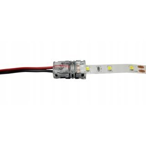 Spojka pro LED pásky (kabel - pásek) 8mm 2pin FIX
