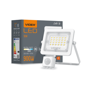 LED reflektor PIR - 10W - 900 lm - se senzorem pohybu