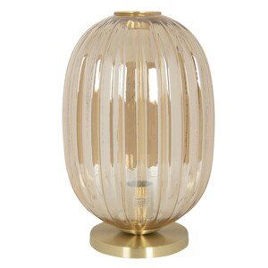Stolní lampa Gatien se zlatým podstavcem – Ø 20*35 cm E14/max 1*40W Clayre & Eef