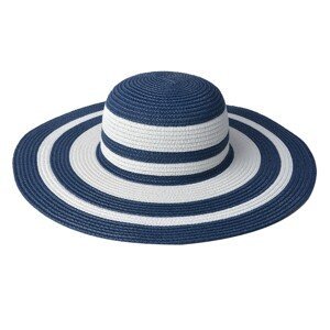 Modro bílý pruhovaný klobouk - Ø 40 cm Clayre & Eef
