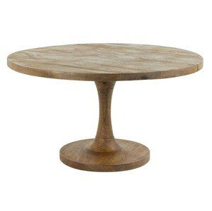 Kulatý dřevěný bistro stolek Bicaba - Ø70*40 cm Light & Living