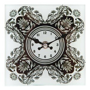 Stolní hodiny ornament - 15*4*15 cm