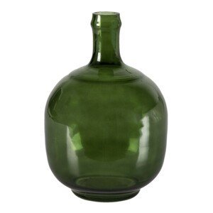 Skleněná zelená dekorativní váza Abiga - Ø 24*16 cm Clayre & Eef