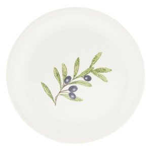 Dezertní talíř Olive Garden - Ø 20 cm Clayre & Eef