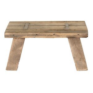 Dřevěný dekorační antik stolík na rostliny - 25*13*13 cm Clayre & Eef