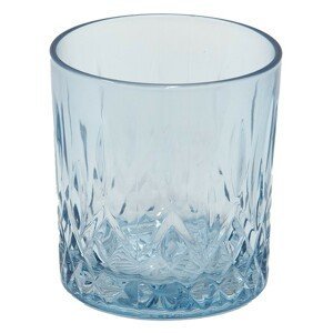Modrá nápojová sklenička Water Blue - Ø 8*9 cm /  300 ml Clayre & Eef