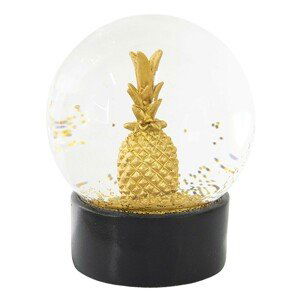 Sněžítko zlatý ananas - Ø 10*13 cm