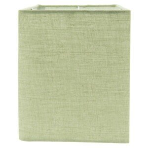 Zelené textilní stínidlo na lampičku - 14*14*18 cm Clayre & Eef