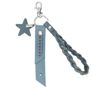 Modrý přívěsek na klíče s hvězdičkou Clayre & Eef