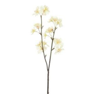 Větvička se žluto-bílými květy Julien - 8*5*46 cm