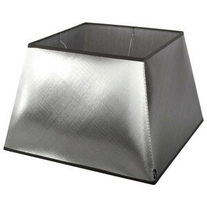 Stříbrno-černé stínidlo Azzuro square - 50*50*33,5cm/ E27