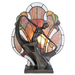 Stolní lampa Tiffany Woman  - 35*15*44 Clayre & Eef