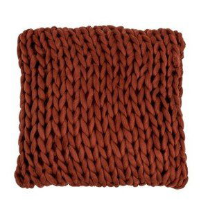 Pletený vínový polštář Tricot - 40*40 cm J-Line by Jolipa