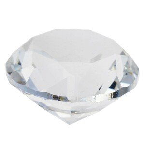 Průhledný dekorační skleněný Krystal - 3 cm