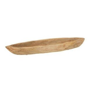 Servírovací mísa ve tvaru loďky z mangového dřeva - 71*19*8 cm