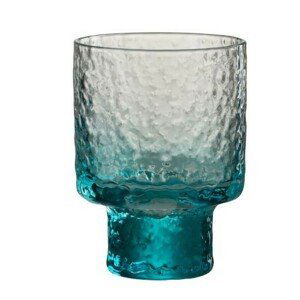 Modrá sklenička na likér Verma - Ø 7*10cm