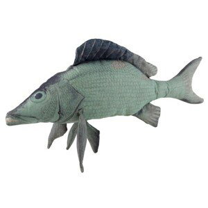 Modrý polštář ryba Fish Paul - 93*28*40 cm