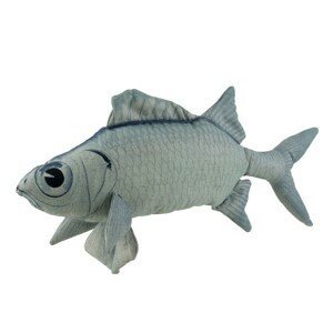 Modrý polštář ve tvaru ryby Fish Jeff - 93*28*40 cm