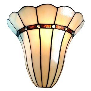 Nástěnná lampa Tiffany Genna - 28*18*33 cm Clayre & Eef