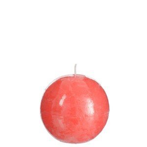 Kulatá červená svíčka Watermelon L  - Ø   8,5*8,5 cm /40h