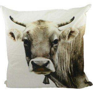 Bavlněný polštář Kráva 50x50 cm - 50*10*50cm