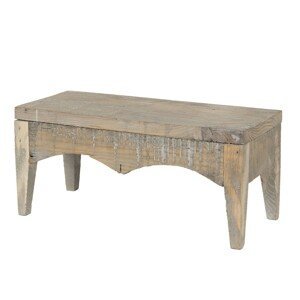 Dekorační dřevěná retro stolička - 35*15*16 cm