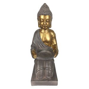 Svícen na čajovou svíčku Buddha - 14*17*38 cm