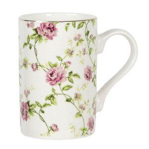 Porcelánový hrnek Bouton de Rose - 11*7*11 cm / 0.3L