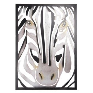 Nástěnná dekorace Zebra - 55*3*76 cm Clayre & Eef