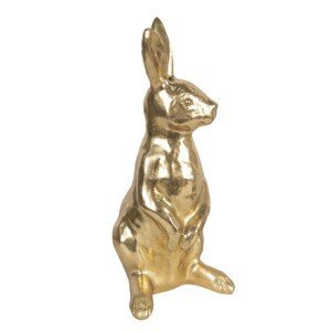Velikonoční dekorace zlatého králíka - 18*16*39 cm