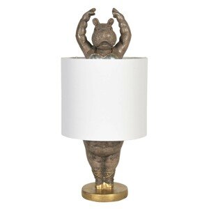 Stolní lampa s tančící hrošicí - 20*44 cm / E27